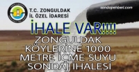 Zonguldak sondaj ihalesi var