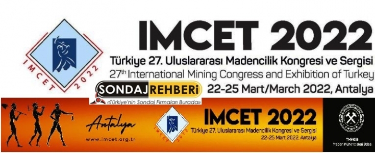 IMCET 2022 Türkiye 27. Uluslararası Madencilik Kongresi ve Sergisi başlıyor