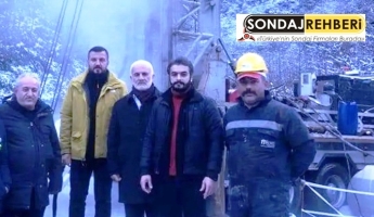Rize de termal su kaynağı için yapılan sondajdan iyi haber