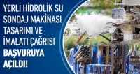 Yerli hidrolik su Sondaj makinası yapılacak