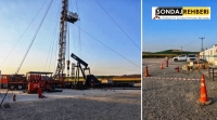 Petrol sondaj kuyusunda çıkan yangında 8 kişi yaralandı
