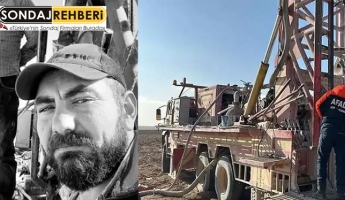 Sondaj makinesinde kolu koptu