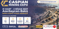 Caspian Mining Expo 2027 için hazır olun